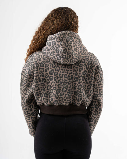 Cropped Cheetah Jacket